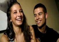 Cristina y Diego una pareja de 18 años haciendo porno