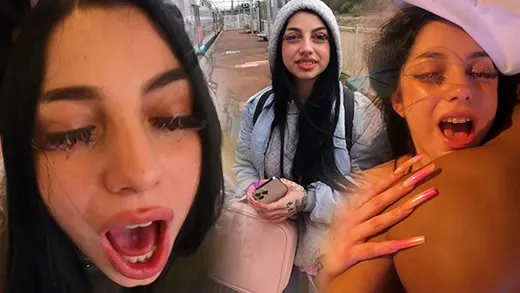 Imagen del video Chilena follando en un tren público por dinero