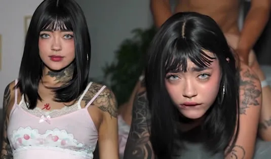 Imagen del video Se tira a una gótica mexicana Aradiahell