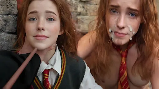 Imagen del video Nicole Murkovski follada vestida de Harry Potter