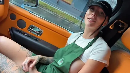 Imagen del video Indica Marie follando con un cliente del Starbucks